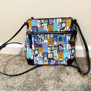 Disney Parks Dooney & Bourke 50th Anniversary Minnie & Mickey Crossbody